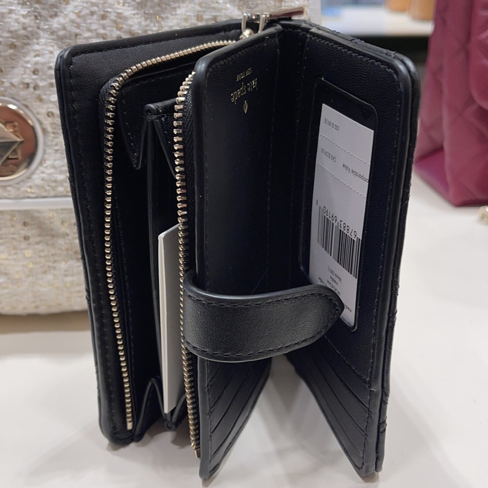 Kate Spade natalia medium compartment bifold wallet - Picture 8 of 16